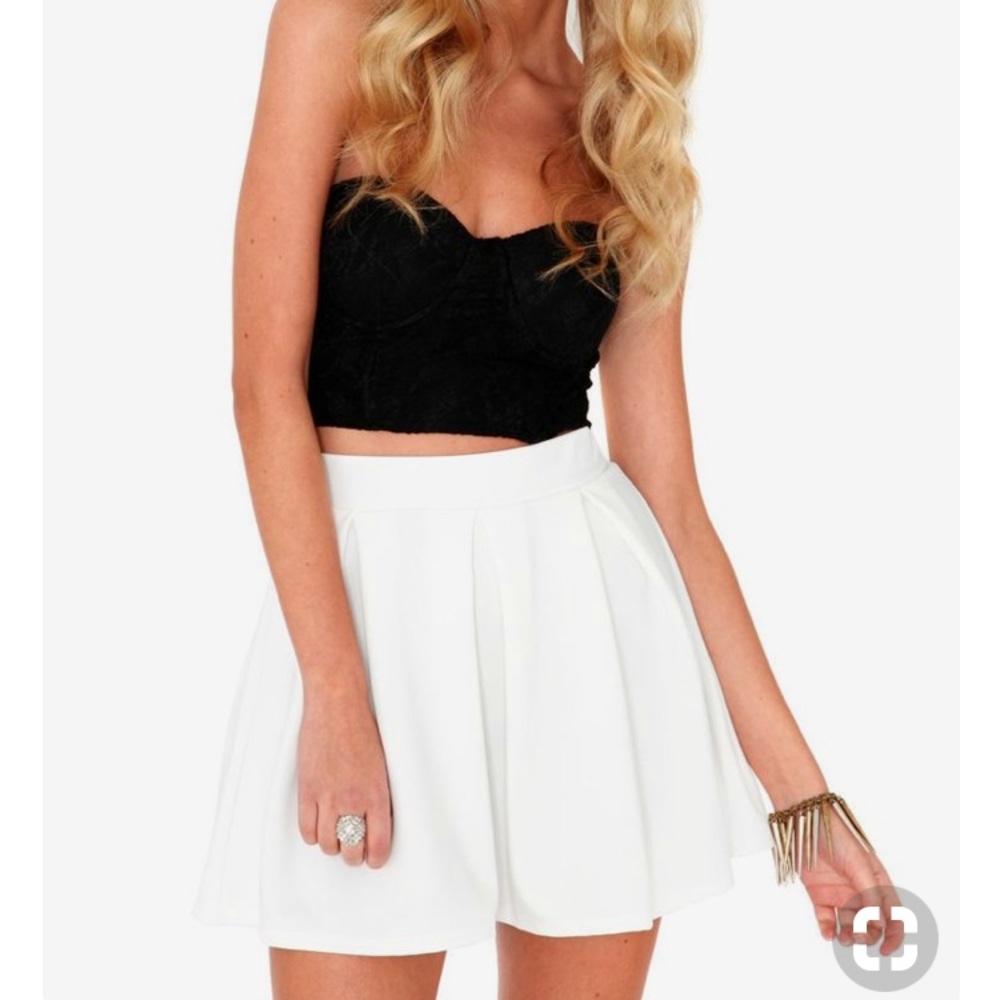 Forever 21 Pleated Mini Skirt